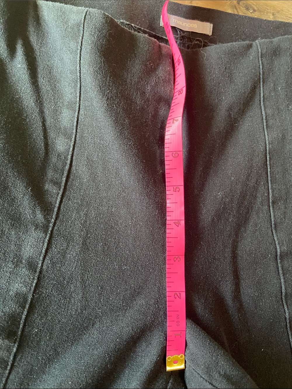 Maurices Black Slim Tapered Women's Pants - Picture 3 of 7